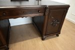 piękne dwustronne biurko międzywojenne - obrazek 3
